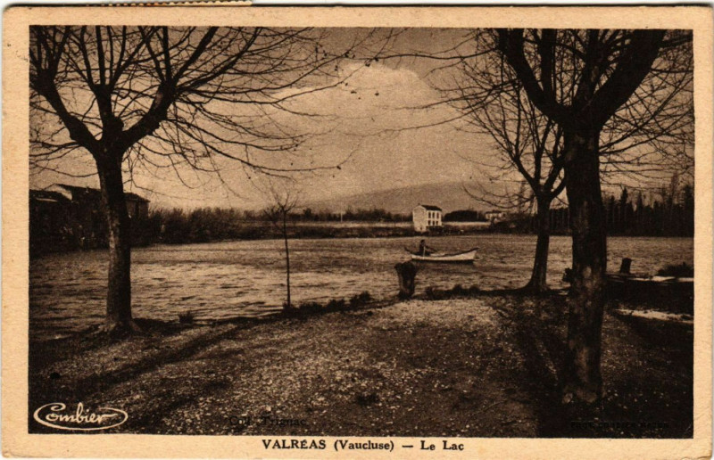 Carte postale ancienne Valreas - Le Lac à Valréas