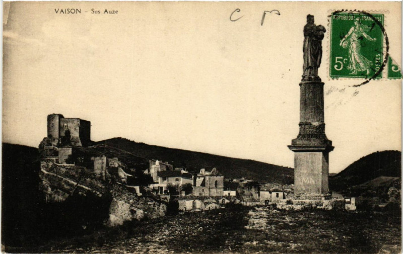 Carte postale ancienne Vaison - Sud Auze