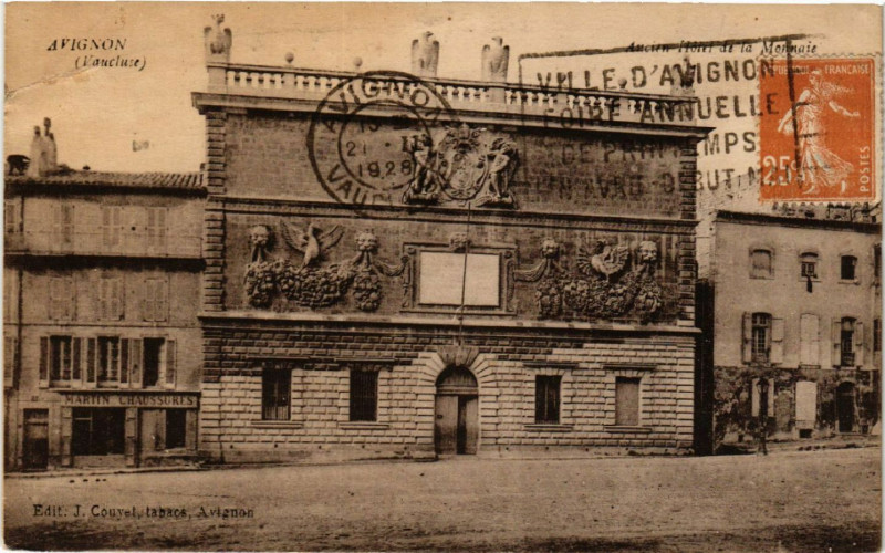 Carte postale ancienne Avignon à Avignon