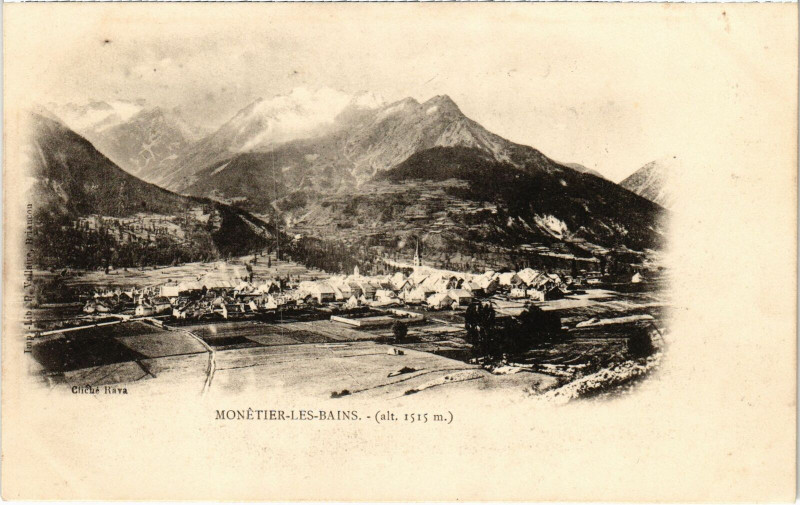 Carte postale ancienne Monétier-les-Bains