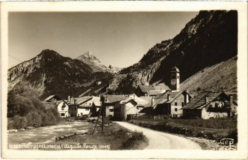 Carte postale ancienne Les Alpes