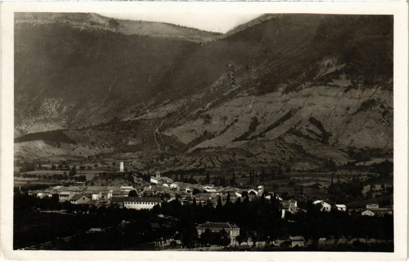 Carte postale ancienne Aspres - Vue générale