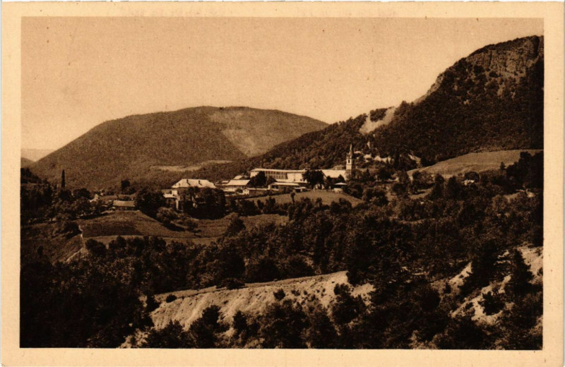 Carte postale ancienne Notre-Dame-du-Laus - Alt 930 m.