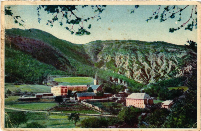 Carte postale ancienne Notre-Dame-du-Laus altitude 930 métres
