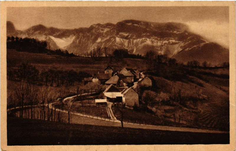 Carte postale ancienne Colonie de Vacances d'Entrepierre