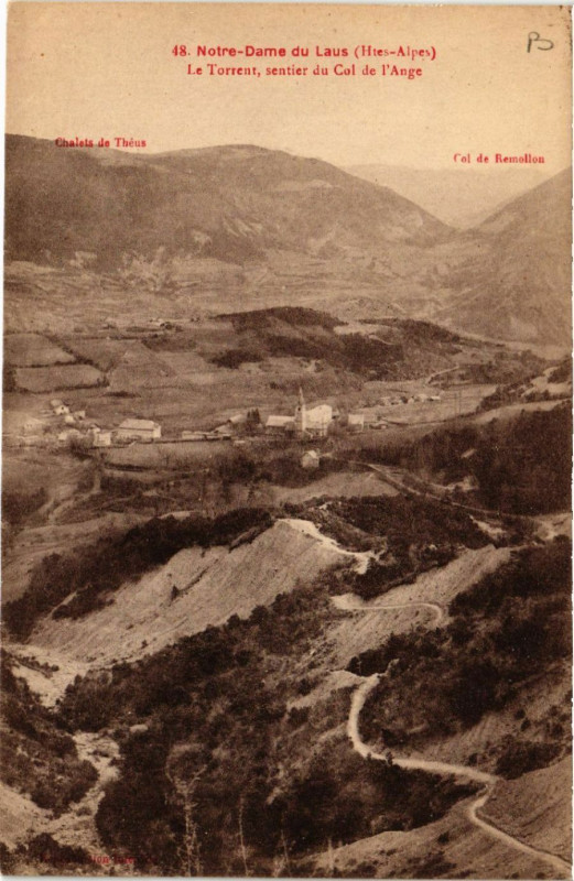 Carte postale ancienne Notre-Dame-du-Laus - Le Torrent