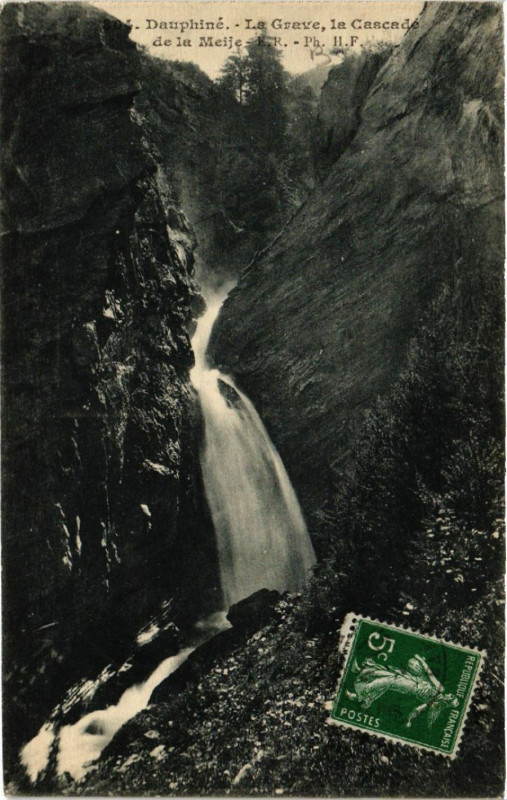Carte postale ancienne Dauphine - La Grave à La Grave