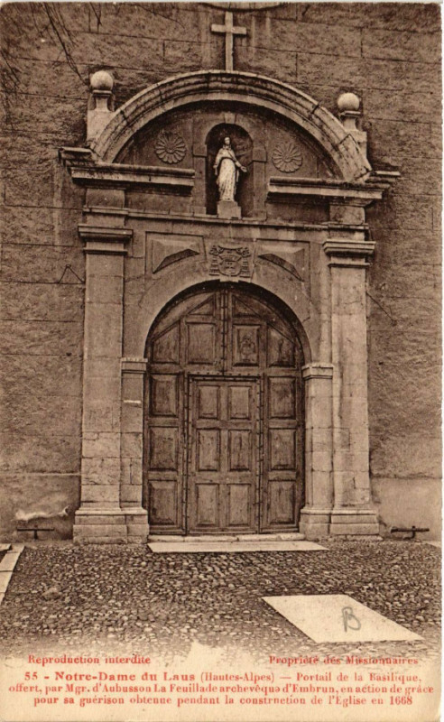Carte postale ancienne Notre-Dame-du-Laus