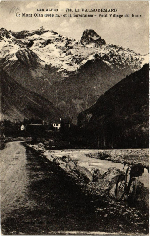 Carte postale ancienne Le Valgodemard - Le Mont Olan