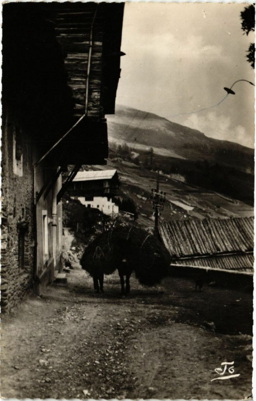 Carte postale ancienne Les Alpes - Saint-Veran