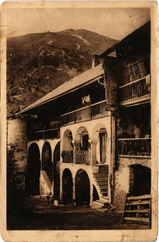 Carte postale ancienne Dauphine Brianconnais - Vallée du Gyr