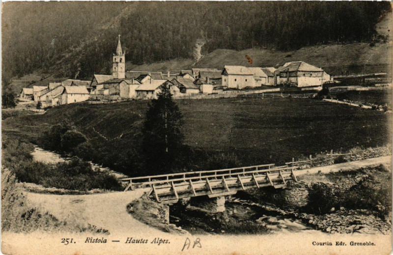 Carte postale ancienne Ristola -