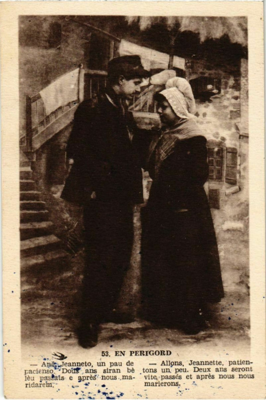 Carte postale ancienne En Perigord