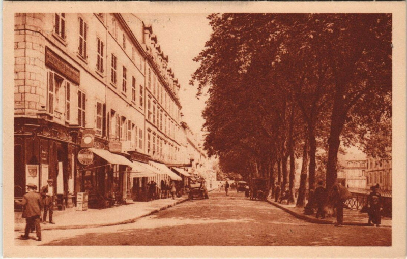 Carte postale ancienne Quimper - Le Quai de L'Odet à Quimper