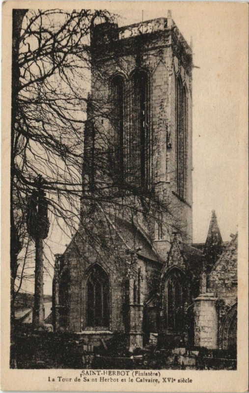 Carte postale ancienne Saint-Herbot