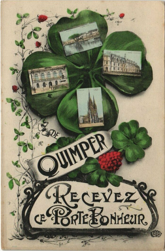 Carte postale ancienne Quimper à Quimper