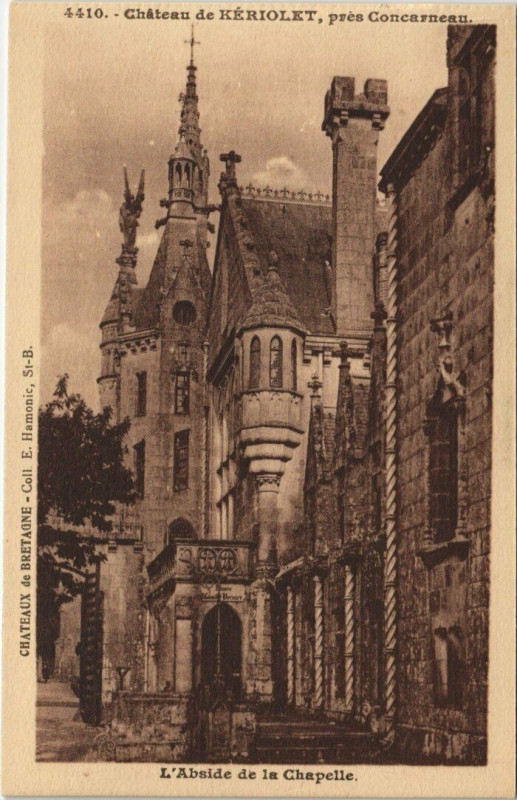 Carte postale ancienne Chateau de Kériolet