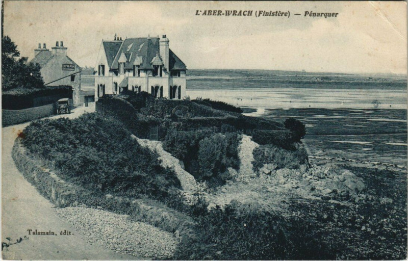 Carte postale ancienne L'Aber-Wrach Pénarquer