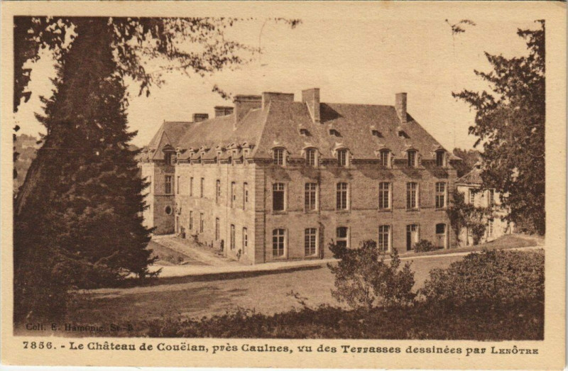 Carte postale ancienne Le Chateau de Couelan