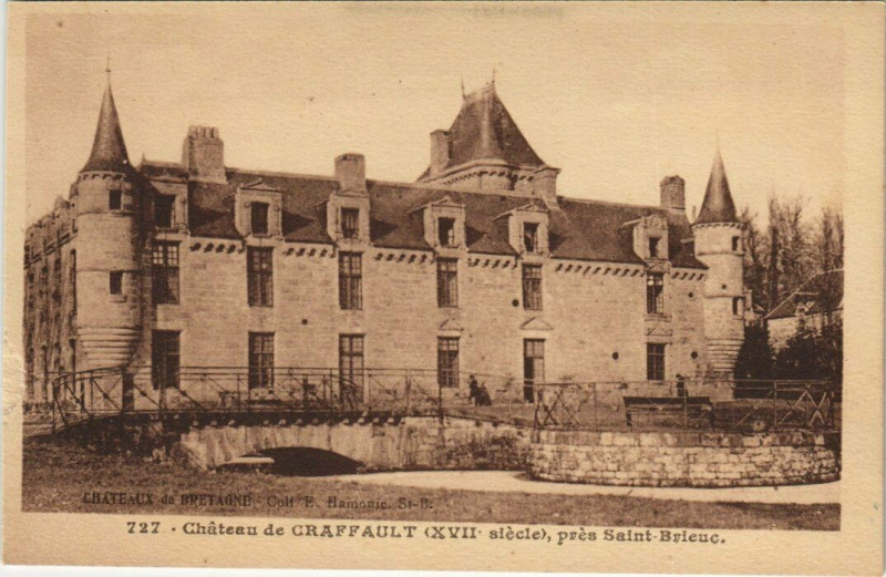 Carte postale ancienne Chateau de Craffault