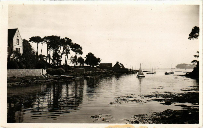 Carte postale ancienne Loctudy- Anse de Pen Anveur France à Loctudy