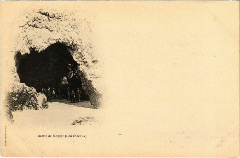 Carte postale ancienne Morgat- Grotte France