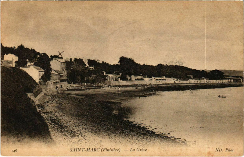 Carte postale ancienne Saint-Marc - La Greve