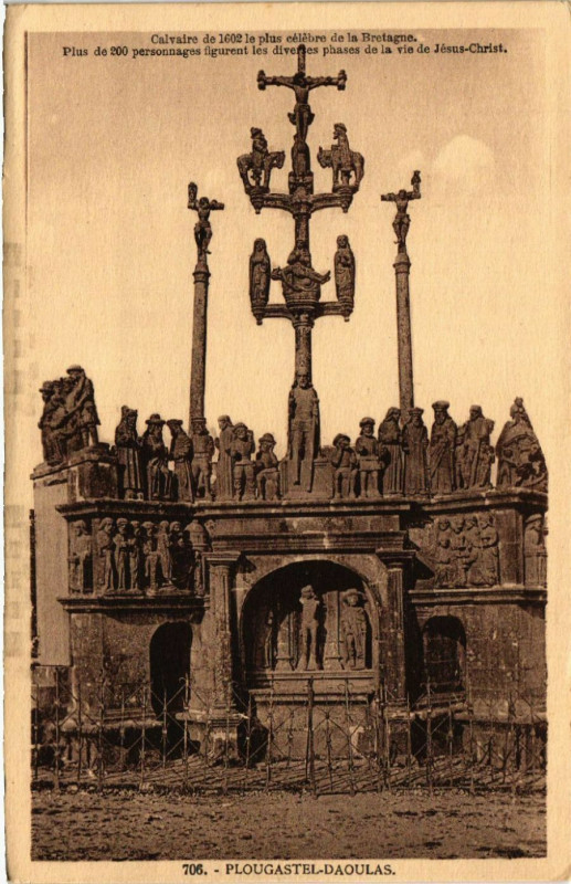 Carte postale ancienne Plougastel-Daoulas à Plougastel-Daoulas