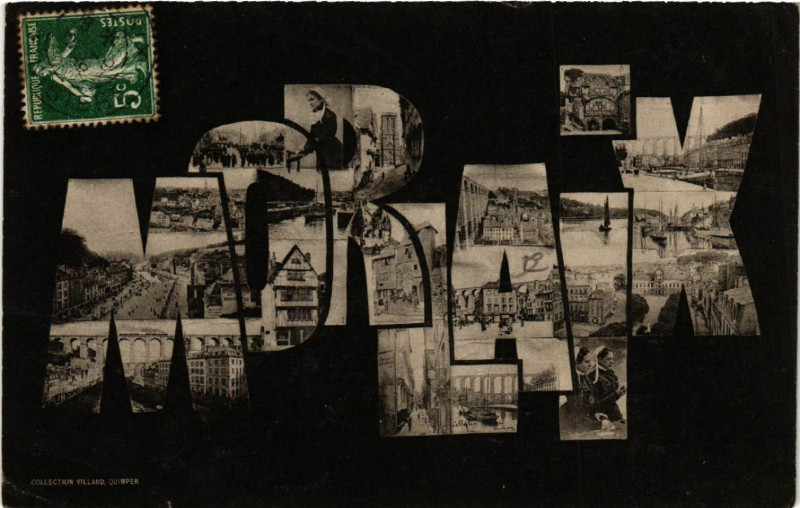 Carte postale ancienne Morlaix à Morlaix