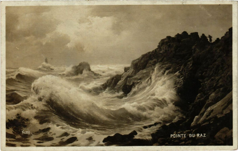 Carte postale ancienne Pointe du Raz