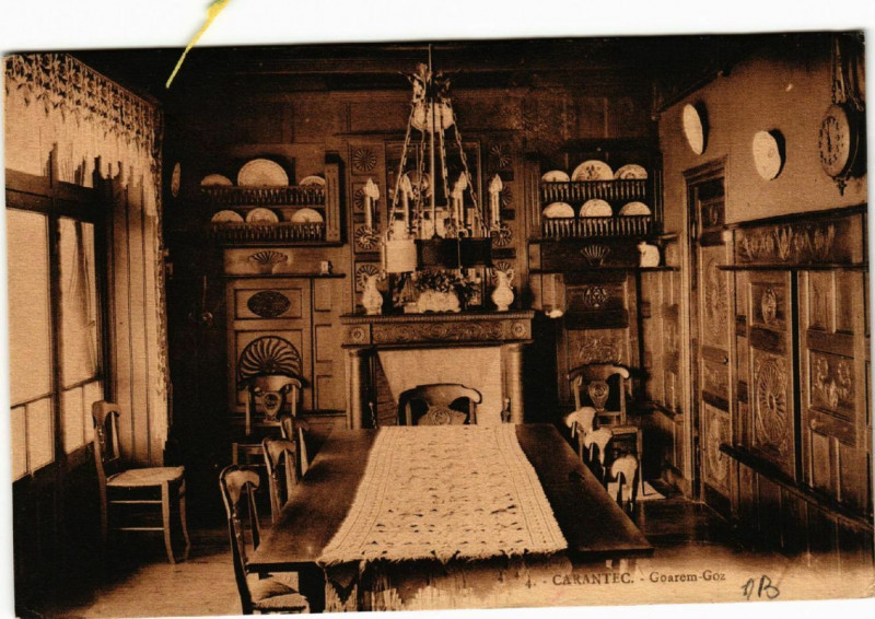Carte postale ancienne Carantec - Gosrem - Goz à Carantec