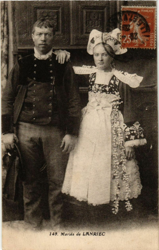 Carte postale ancienne Maries de Lanriec