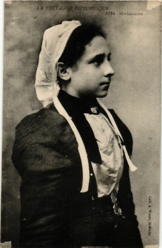 Carte postale ancienne La Bretagne Pittoresque Morlaisienne