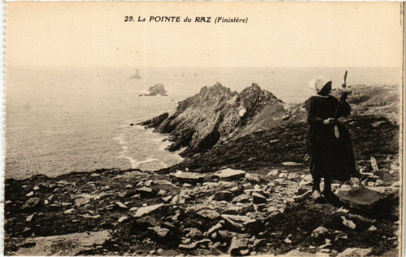 Carte postale ancienne La Pointe du Raz