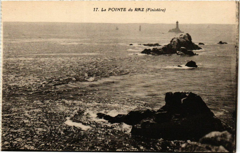 Carte postale ancienne La Pointe du Raz