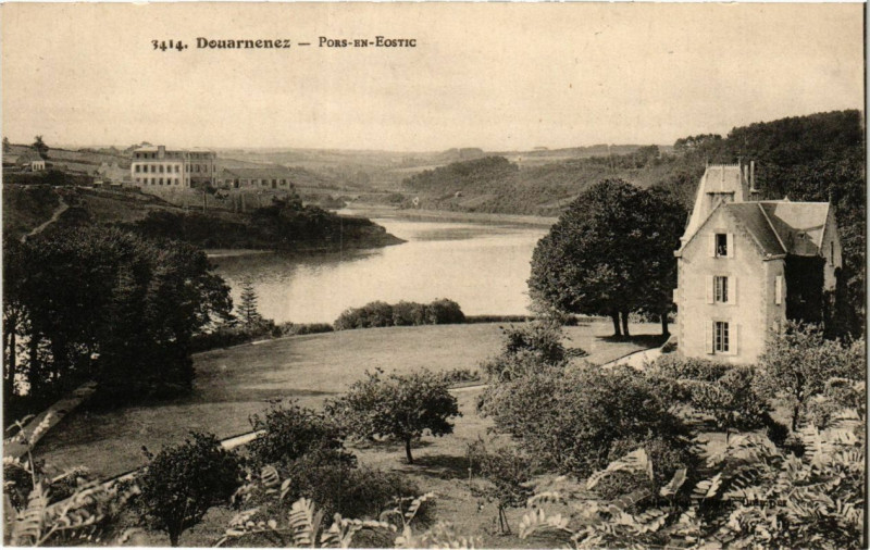 Carte postale ancienne Douarnenez - Pors-en-Eostic à Douarnenez
