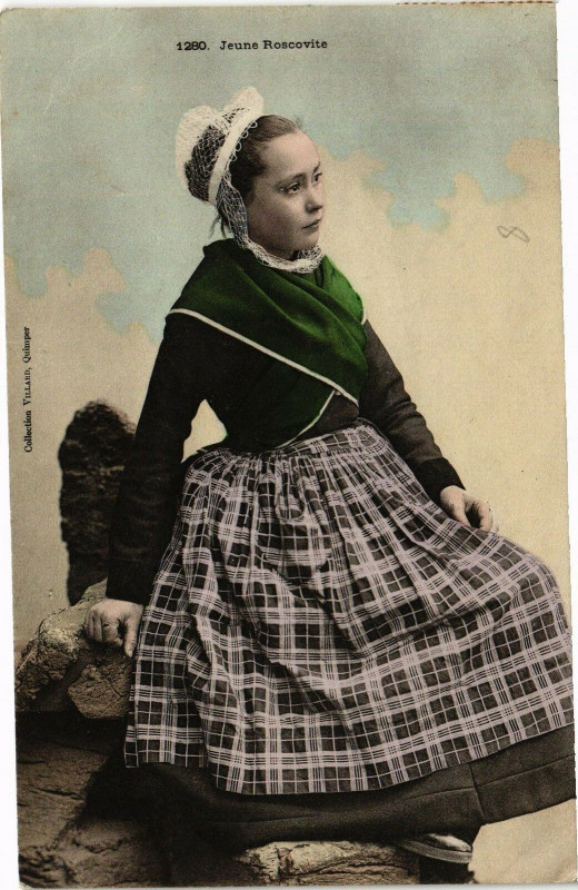 Carte postale ancienne Jeune Roscovite