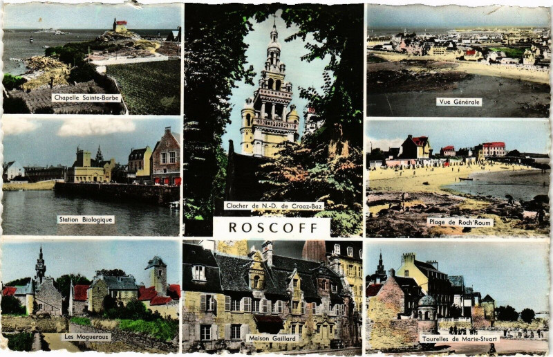 Carte postale ancienne Roscoff à Roscoff