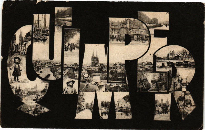 Carte postale ancienne Quimper à Quimper
