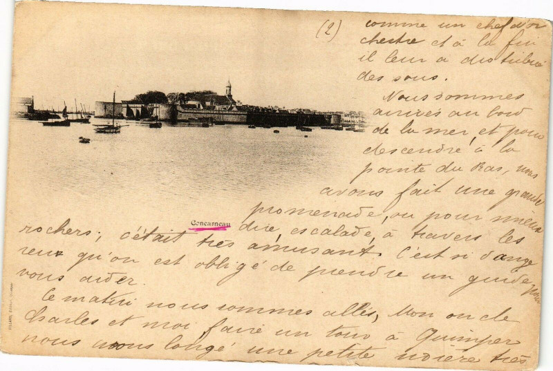 Carte postale ancienne Cencasneau