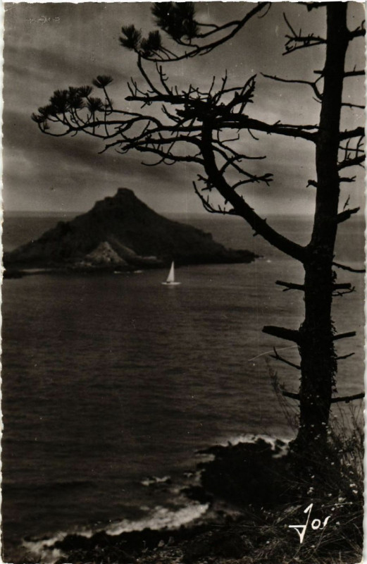 Carte postale ancienne Val-Andre - L'Ilot du Verdelet