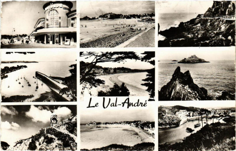 Carte postale ancienne Val-Andre - Scenes