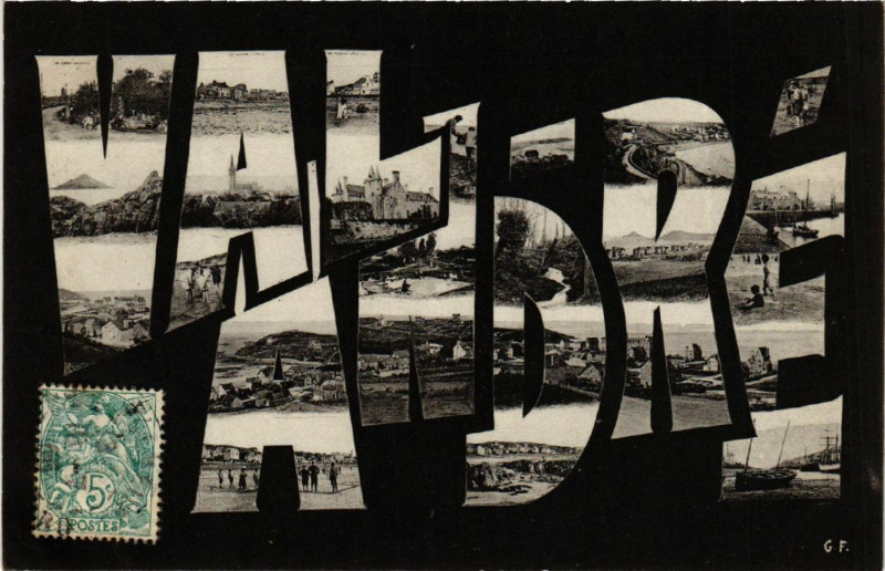 Carte postale ancienne Val-Andre - Scenes