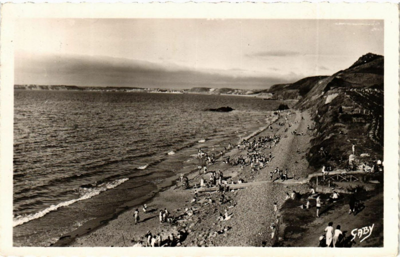 Carte postale ancienne Pleneuf - Plage des Vallées