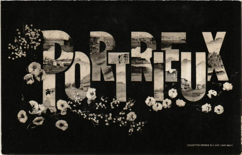 Carte postale ancienne Portrieux - Scenes