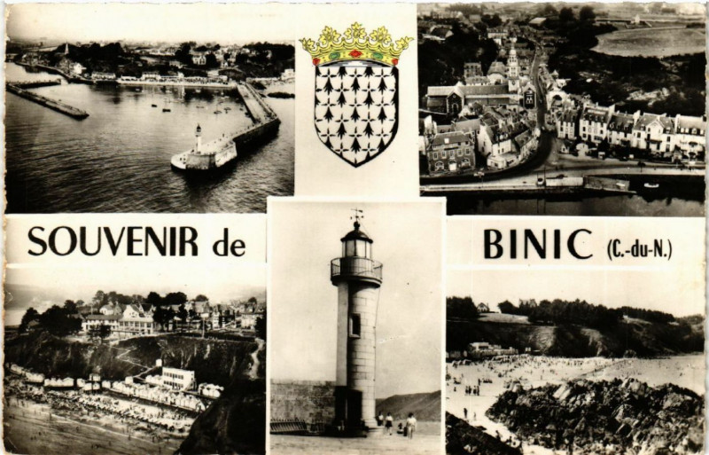 Carte postale ancienne Binic - Scenes