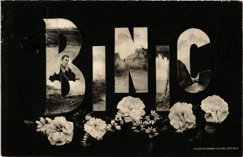 Carte postale ancienne Binic - Scenes
