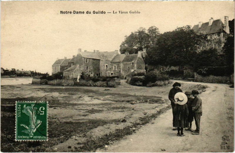 Carte postale ancienne Notre-Dame du Guildo - Le Vieux Guildo