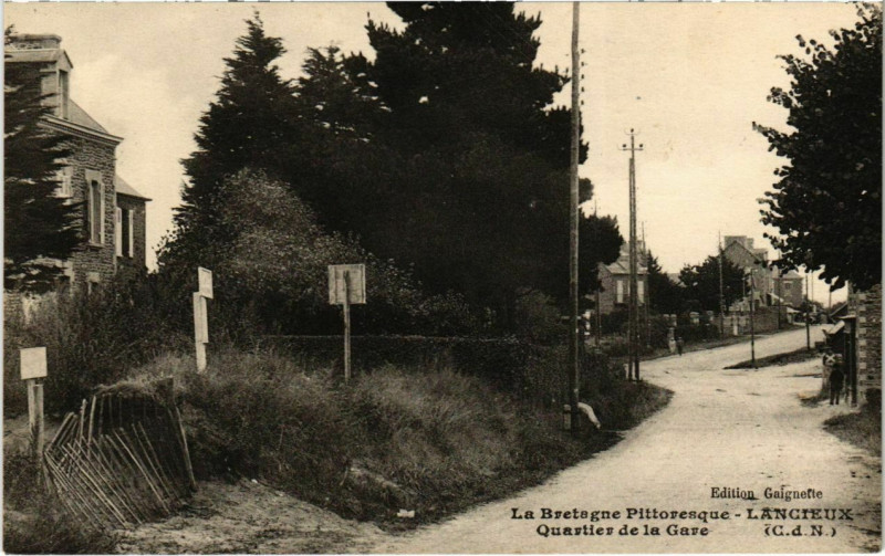 Carte postale ancienne La Bretagne Pittoresque - Lancieux à Lancieux