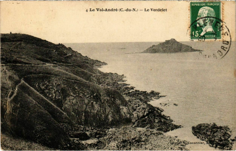 Carte postale ancienne Val-Andre - Le Verdelet